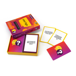 Juegos de Cartas Personalizados al por Mayor para Fiestas, Entrenamiento, Niños, Adultos y Parejas, en Español, Holandés y Americano, Juego de Cartas de Papel para Beber - Product Image 3