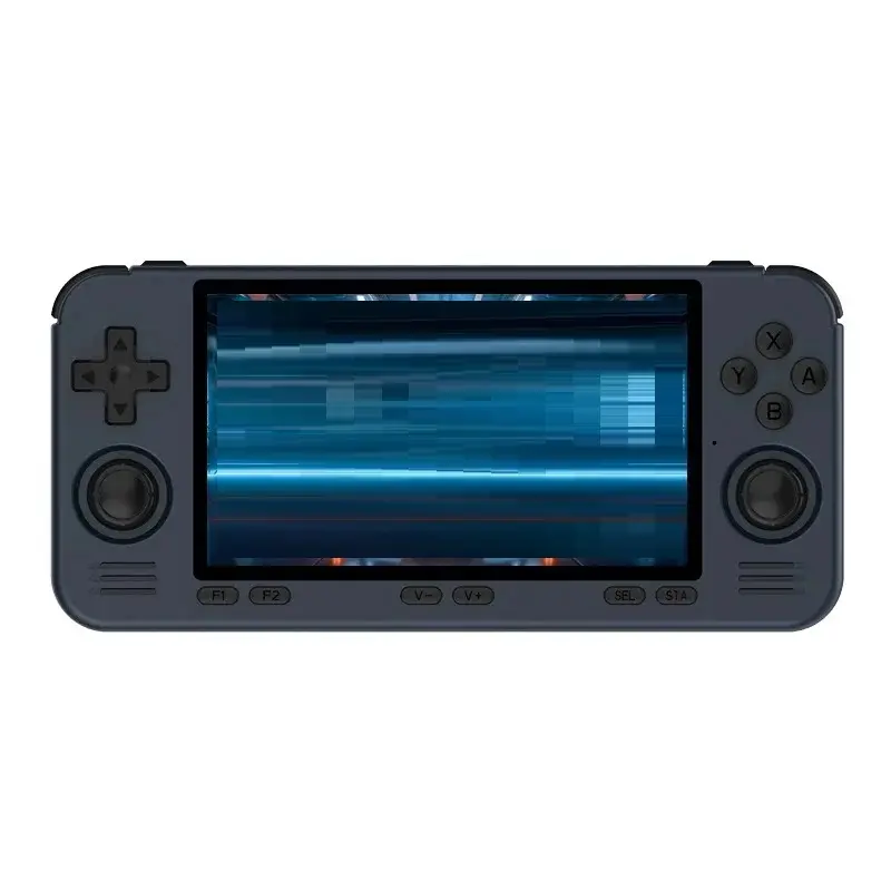 नवीनतम Powkiddy RGB10Max 3 प्रो हाथ में खेल सांत्वना 5 इंच आईपीएस स्क्रीन समर्थन PS1, PSP