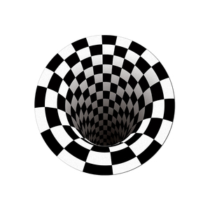 <span class=keywords><strong>Tapis</strong></span> <span class=keywords><strong>de</strong></span> sol à illusion d'optique 3D, antidérapant, noir, blanc, <span class=keywords><strong>tapis</strong></span> <span class=keywords><strong>de</strong></span> salon en caoutchouc - Product Image 3