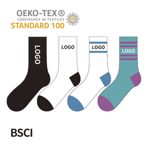 Low Moq Custom Logo Men's Crazy Fashion Dress Shoes Socks Copper <strong>Zipper</strong> <strong>Compression</strong> Women Sport <strong>Stocking</strong> - Product Image 3