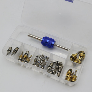 Environmentally Friendly R134A Car Air Conditioning Valve Core Quick Exhaust Valve Needle with High Low Pressure Pipe <strong>Wrench</strong> <strong>Set</strong> - Product Image 3