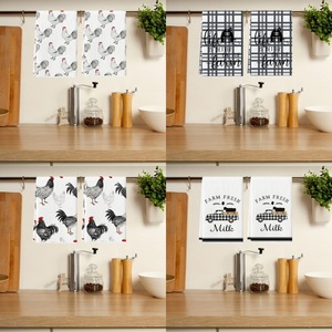 Cross-border digital printing household kitchen towels, dishcloths, <b>tablecloths</b>, decorative tea towels, cute dog towels - Product Image 1