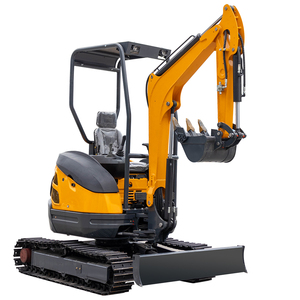 Potente Miniexcavadora de Cabina Cerrada de 2.5 Toneladas, Miniexcavadora de Orugas para Trabajos de Construcción, CE EPA - Product Image 2