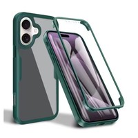 Coque de protection intégrale à 360 degrés pour iPhone 17 Pro Max/17 Air/Pro/17 avec protection d'écran avant