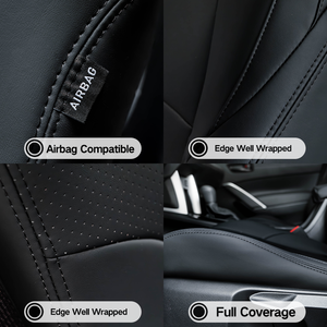 <span class=keywords><strong>Housse</strong></span> de <span class=keywords><strong>siège</strong></span> en <span class=keywords><strong>cuir</strong></span> synthétique de haute qualité à motif 1:1 spécifique au véhicule, respectueuse de la peau, protection de <span class=keywords><strong>siège</strong></span> de voiture pour Toyota Frorntlander - Product Image 3