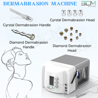 Appareil de beauté pour dermabrasion au diamant avec aspiration sous vide pour l'extraction des points noirs et l'élimination des peaux mortes