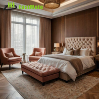 Ensemble de meubles de chambre à coucher modernes Eastmate, personnalisation complète, lit king-size, armoire, bureau, table de chevet, commode, matériaux de qualité supérieure