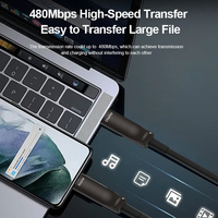 Cable de Fibra Óptica USB 3.1 A085 de 4 Núcleos, Carga Rápida de 60W, 10Gbps, Tipo C Macho a Macho para Sistema de Audio y Datos para Conferencias