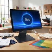 Terminal de point de vente tout-en-un économique avec écran tactile de 15,6 pouces, caisse enregistreuse, systèmes de point de vente pour système de vente au détail