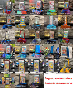 Étui en alliage d'aluminium de qualité supérieure avec protection UV à <span class=keywords><strong>95</strong></span> %, Bgs Tcg, Sport Pocket Monsters, protection antichoc pour cartes gradées - Product Image 6