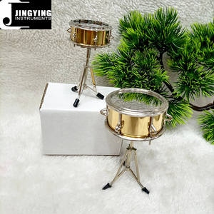 Modelo de Batería Miniatura Jingying Music 2024, Modelo de Tambor de Caja Miniatura, Decoración del Hogar, Regalo de Instrumento Musical para Cumpleaños - Product Image 5
