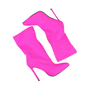 Colori CSB11neon stivali da <span class=keywords><strong>donna</strong></span> tacchi alti Stiletto alla caviglia <span class=keywords><strong>calzino</strong></span> <span class=keywords><strong>scarpe</strong></span> eleganti per l'autunno e l'inverno - Product Image 5