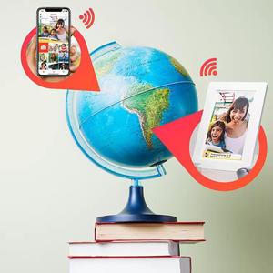 <span class=keywords><strong>10</strong></span>.1 inch frameo thông minh đám mây khung ảnh Wifi điện tử Khung ảnh điện thoại di động ứng dụng màn hình cảm ứng 32GB Bộ nhớ nhựa MP3 - Product Image 6