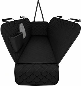 Housse de siège auto imperméable pour chien, coussin de protection pour animal de compagnie, tapis rigide pour siège arrière, housse de siège auto en cuir pour chien pour siège arrière - Product Image 2
