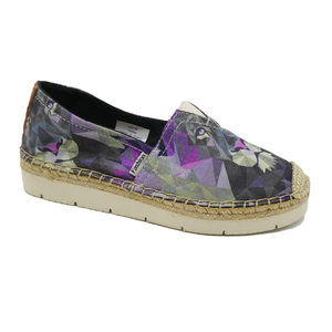 Venta caliente al por mayor de alta calidad de marca hecha a mano slip on mocasines Lino yute zapatillas planas personalizadas señoras mujeres hombres alpargatas - Product Image 1