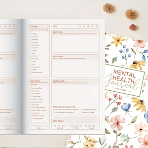 Venta al por mayor Mindfulness Motivation A5 <span class=keywords><strong>Diario</strong></span> <span class=keywords><strong>de</strong></span> salud mental <span class=keywords><strong>diario</strong></span>-Meditación <span class=keywords><strong>de</strong></span> autocuidado y <span class=keywords><strong>Diario</strong></span> <span class=keywords><strong>de</strong></span> seguimiento emocional - Product Image 6
