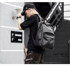 Custom Waterproof Leather <b>Backpack</b> Travel Shoulder Bags Teenager Girls <b>Boys</b> Large Capacity <b>School</b> Bagbackpack - Product Image 6