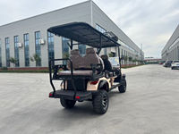Véhicule tout-terrain 72 V pour le golf, 4x4, 5-6 places, avec écran tactile LCD, type buggy de plage, bus cargo, à vendre