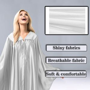 4ourcostumes - Túnica de Juez Unisex para Halloween, Azul Rey Brillante, Disfraz de Cosplay para Iglesia, Túnicas de Coro para Adultos - Product Image 6