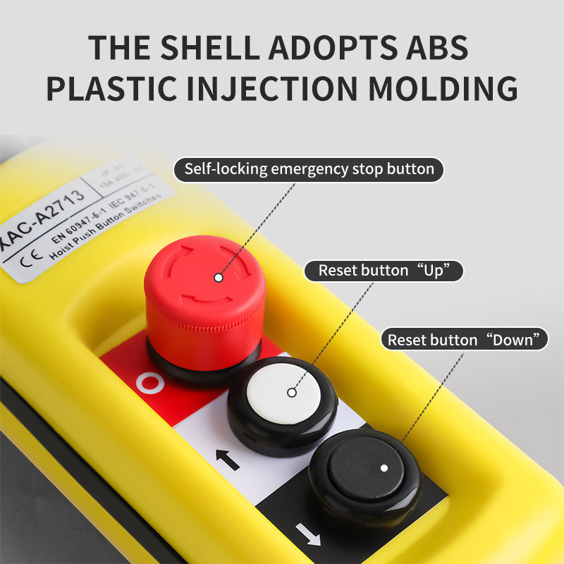 Wholesale XAC 2913 Waterproof Hoist up Down Control Switch for Double ...
