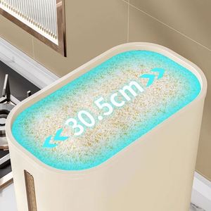 Boîte de rangement en plastique de qualité alimentaire, anti-insectes, résistante à l'humidité, conteneur scellé pour farine et riz, emballage cadeau - Product Image 2