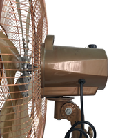 Ventilateur électrique mécanique en métal de 18 pouces, design à forte puissance de ventilation, pour usage domestique, hauteur réglable