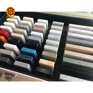 Free sample solid surface sheets factory wholesale artificial stone 100% pure acrylic solid surface