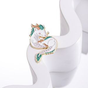 Cadeaux promotionnels chauds placage couleur personnalisé mignon conception dessin animé métal émail broche pour la corée du sud studio <span class=keywords><strong>ghibli</strong></span> - Product Image 1