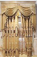 Rideaux sur mesure en gros, rideaux de luxe de style Dubaï, design occultant, rideaux jacquard pour hôtel, salon