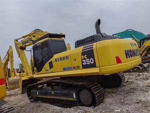 Excavadoras Komatsu PC350 usadas de primera calidad, excavadora japonesa original de 35 toneladas, equipo pesado sobre orugas con motor EPA CE - Product Image 2