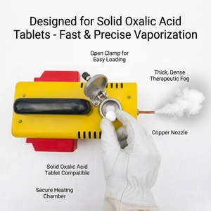 Vaporizador de <span class=keywords><strong>Ácido</strong></span> <span class=keywords><strong>Oxálico</strong></span> Eléctrico Multipotencia, Herramienta de Tratamiento contra la Varroa para Apicultura - Product Image 4