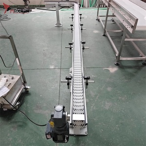 Hete verkoop Flexibele Kettingtransportband voor de Papierproductie-industrie met Rolgeleiders aan de zijkant om te voorkomen dat goederen eruitvallen - Product Image 5