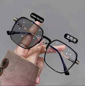 Popular pc tiny round half rim design granny reading glasses