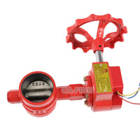 Vanne à rainures papillon (fonte/fer ductile) pour la protection incendie et les équipements de lutte contre l'incendie