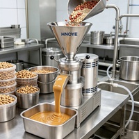 Machine à broyer le beurre de cacahuètes en acier inoxydable pour la transformation des noix