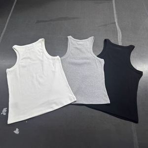 เสื้อกล้ามออกกำลังกายผู้ชายทรงโอเวอร์ไซส์ ผ้าฝ้าย 100% ระบายอากาศได้ดี ปักลายตามสั่ง พิมพ์ลายได้ - Product Image 1