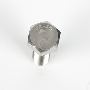 Boutenfabriek Corrosiebestendige DIN 933 bout 304 roestvrij staal volledig geschroefde zeskantbouten metrische zeskantbouten - Product Image 2