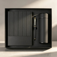 Ensemble cadeau d'entreprise personnalisé, tasse isotherme de luxe, carnet, kits cadeaux exécutifs avec boîte, cadeaux promotionnels d'entreprise, souvenirs