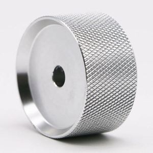 Gongguan ลูกบิดโพเทนชิโอมิเตอร์โลหะเครื่องจักร CNC ลูกบิดอลูมิเนียมชุบแข็งปุ่มควบคุมระดับเสียง - Product Image 2