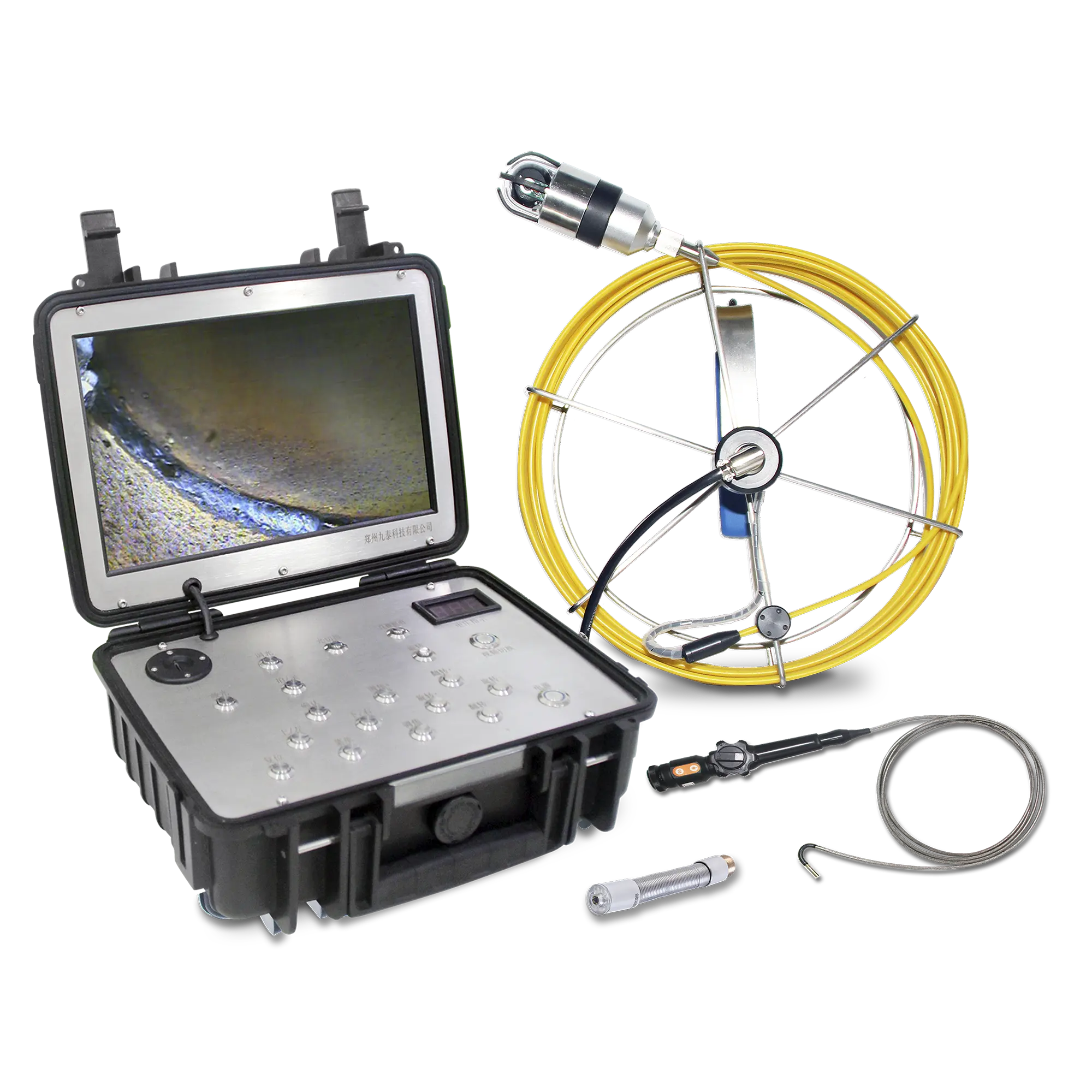 カメラハンドヘルドボアスコープ下水道管検査システムポータブルビデオ内視鏡