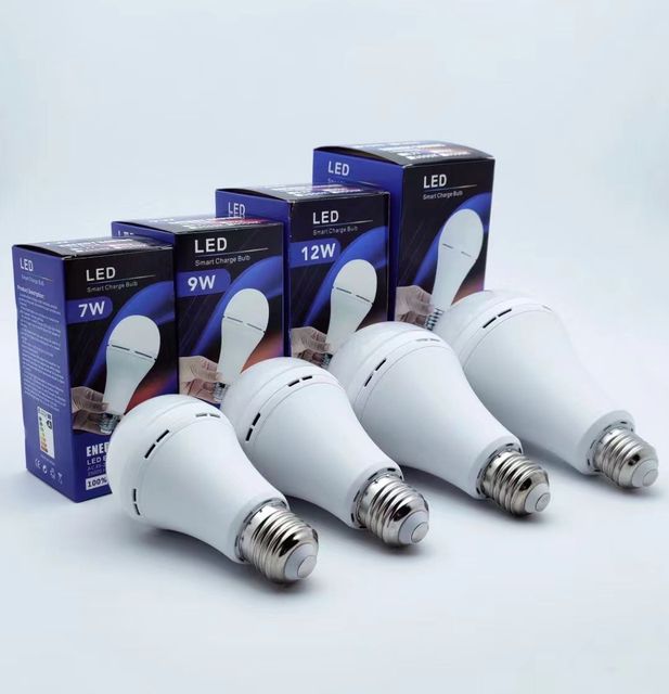 Rechargeable Emergency LED Light Bulb with CRI>80 2-Year Warranty Battery Operated E26/E27/B22 Base for Home Use