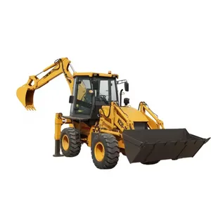 Professional manufacturer 2.5ton digging bucket 0.3m3 Cummins engine WZ30-25 front Backhoe loader for sale