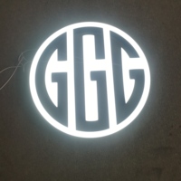 Panneau lumineux d'usine Led Frontlit Panneaux de construction lumineux personnalisés Lettres de canal LED allumées pour magasin