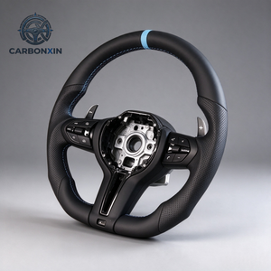Volante de Fibra de Carbono Personalizado para BMW CS G F F30 F20 F10 E46 M2 M4 M3 M5 G20 G80 E90 E87 E38 G28 G30 G38 G60 G87 X3 X5 M8 - Product Image 6