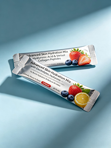 Complément en poudre hydratant avancé pour la peau avec électrolytes, acide hyaluronique et peptides de <span class=keywords><strong>collagène</strong></span> <span class=keywords><strong>Verisol</strong></span> - Product Image 2