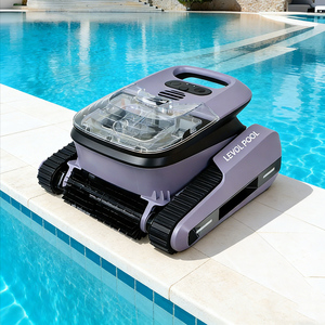 Aspirateur robotisé sans fil pour <span class=keywords><strong>piscine</strong></span> avec fonction de nettoyage des parois et aspiration automatique, haute qualité, respectueux de l'environnement - Product Image 3