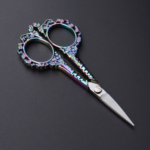 Tesoura De Costura Vintage De Aço Inoxidável De Alta Qualidade Tesoura De Corte De Tecido De Alfaiate Profissional - Product Image 4