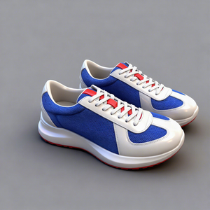 Sneakers da <span class=keywords><strong>Corsa</strong></span> in Vera Pelle di Alta Qualità, Leggere, per Uomo e Donna, Scarpe Sportive Casual di Design alla Moda con Lacci - Product Image 3