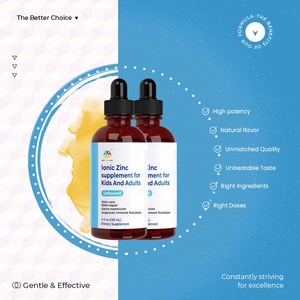Factory Ionic <span class=keywords><strong>Zinc</strong></span> <span class=keywords><strong>Suplemento</strong></span> para niños y adultos Proporciona apoyo inmunológico y cuidado de la piel Gotas minerales de <span class=keywords><strong>zinc</strong></span> líquido - Product Image 6
