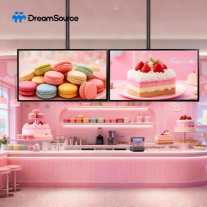 Pantalla LCD Táctil Antideslumbrante 4K para Montaje en Pared, Menú Digital, Cartel Publicitario, Gráficos para Restaurantes y Cafeterías - Product Image 1